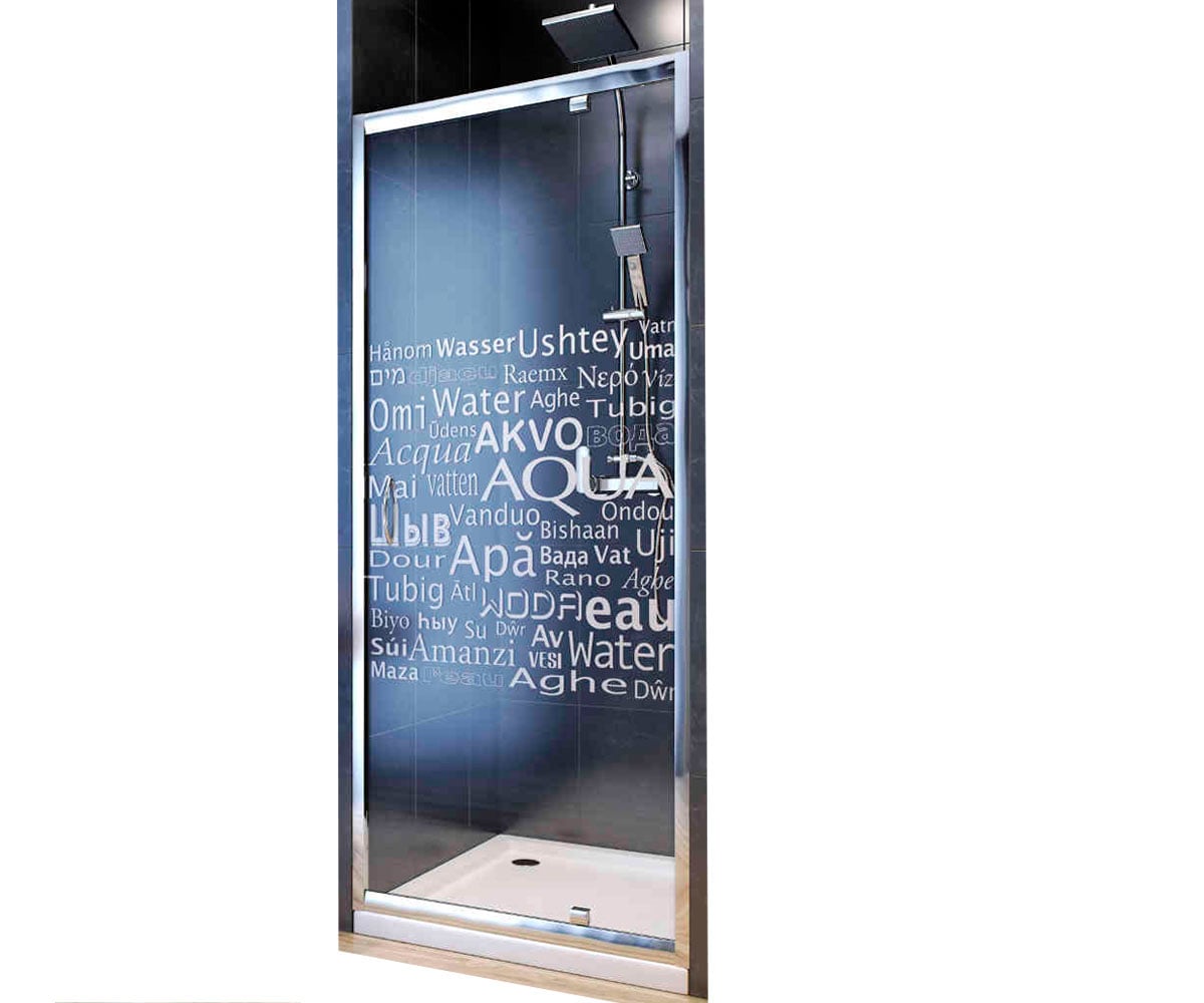 Душова двері 80 см AQUAFORM NIGRA AQUA 103-40080 103-40080
