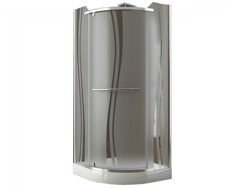 Душова кабіна з піддоном AQUAFORM PUENTA SWING 105-14558 105-14558
