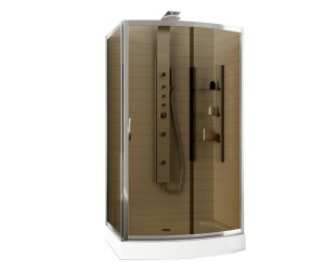 Душова кабіна з піддоном AQUAFORM SERENGETI 105-610101