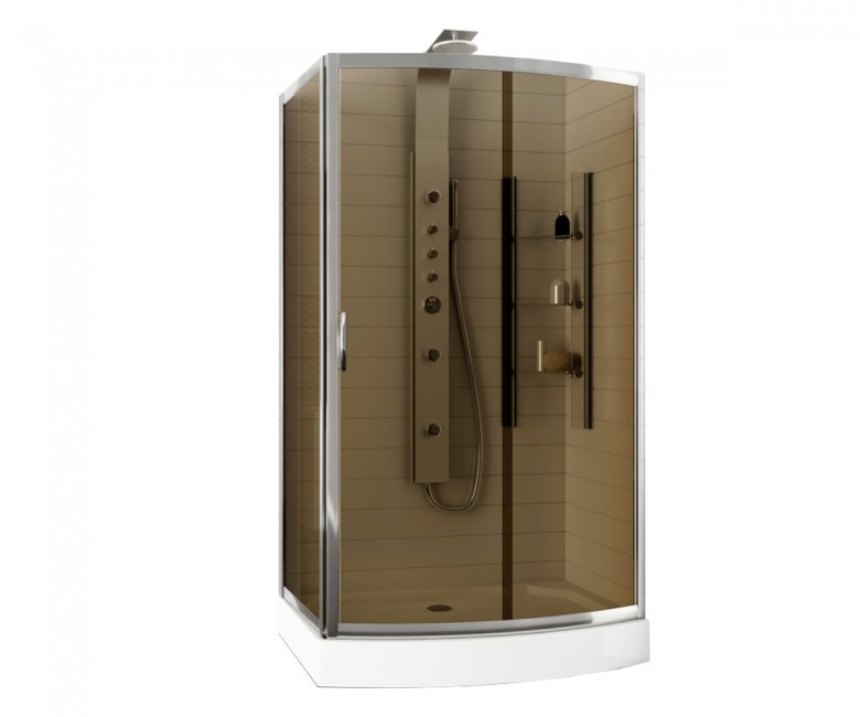 Душова кабіна з піддоном AQUAFORM SERENGETI 105-610101 105-610101