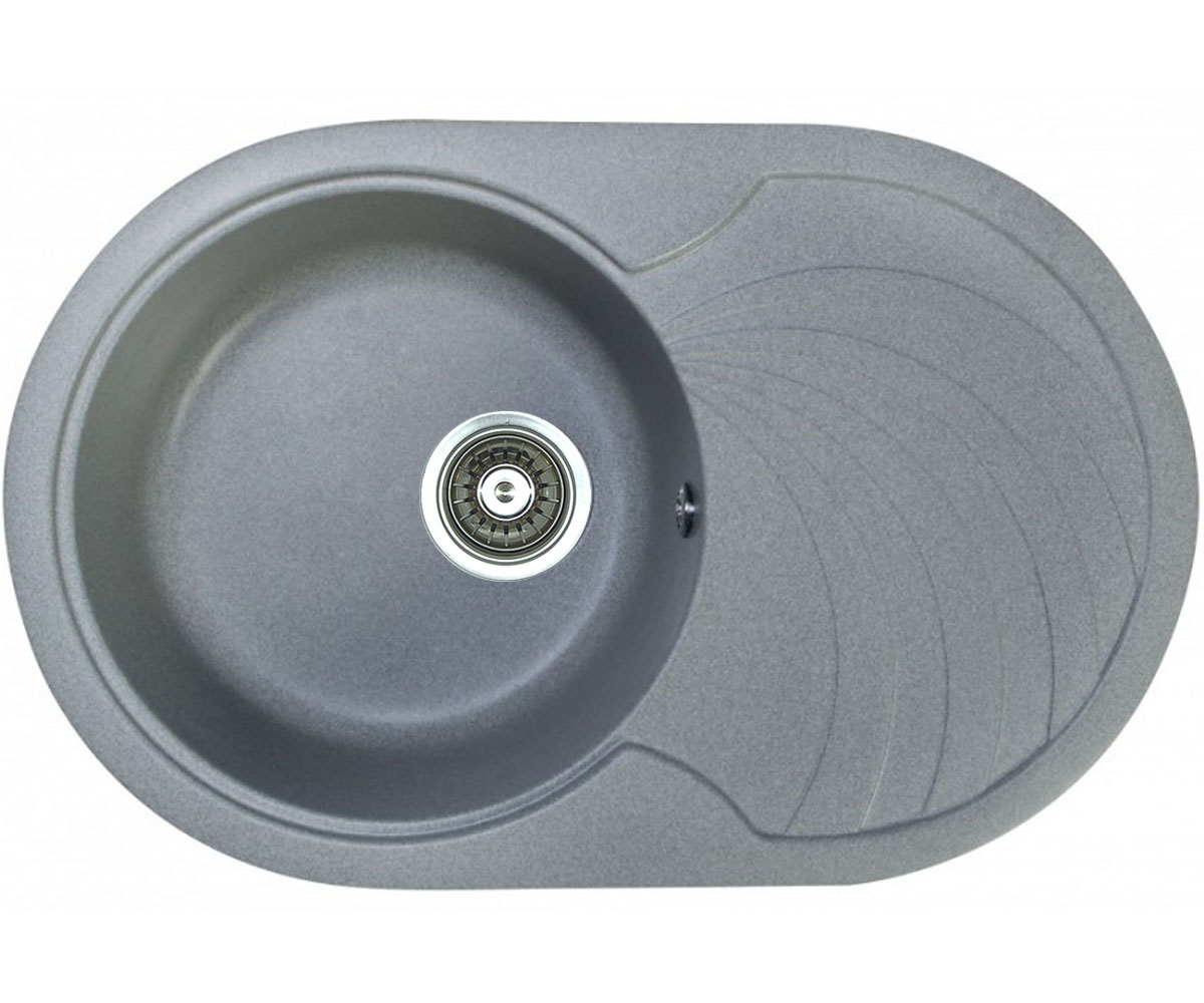 Овальна гранітна раковина AQUAMARIN AQR AQR 78-50 GR AQR 78-50 GR