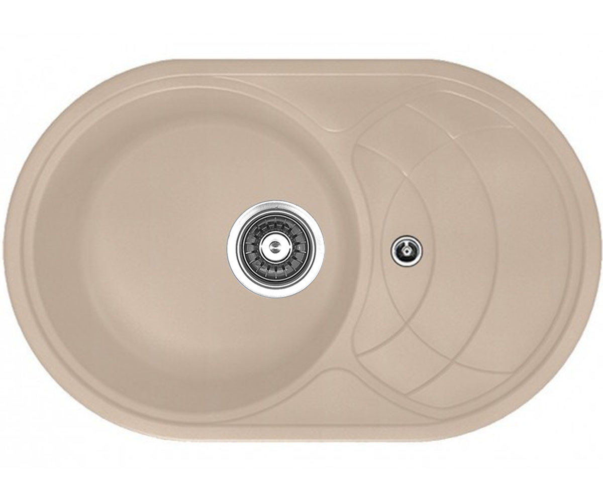 Гранітна мийка з крилом AQUAMARIN ASTER ASTER 78-50 BG ASTER 78-50 BG