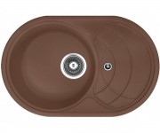 Загорнута овальна раковина AQUAMARIN ASTER ASTER 78-50 BR