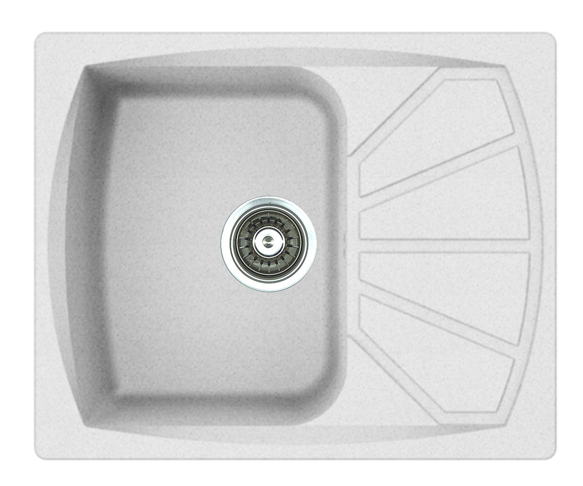 Гранітна кухонна мийка AQUAMARIN BGM BGM 61-50 WH BGM 61-50 WH