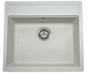 Гранітна накладна раковина AQUAMARIN BOX BOX 56-50 WH