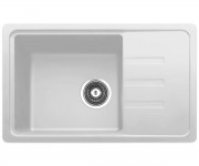 Гранітна мийка з крилом AQUAMARIN DZL DZL 62-43 WH