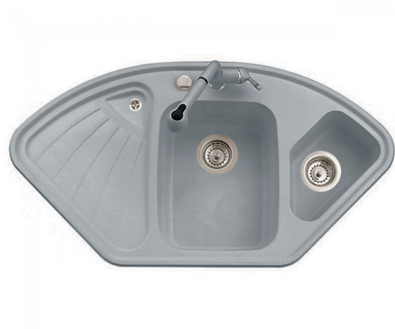 Полуторна раковина з сифоном AQUAMARIN TERA TERA 106-60 GR TERA 106-60 GR