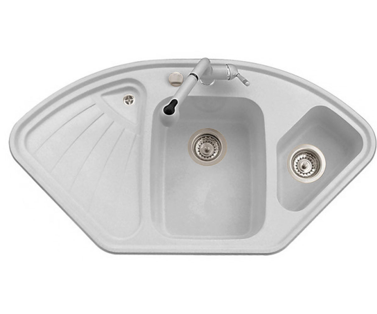 Полуторна раковина з сифоном AQUAMARIN TERA TERA 106-60 WH TERA 106-60 WH