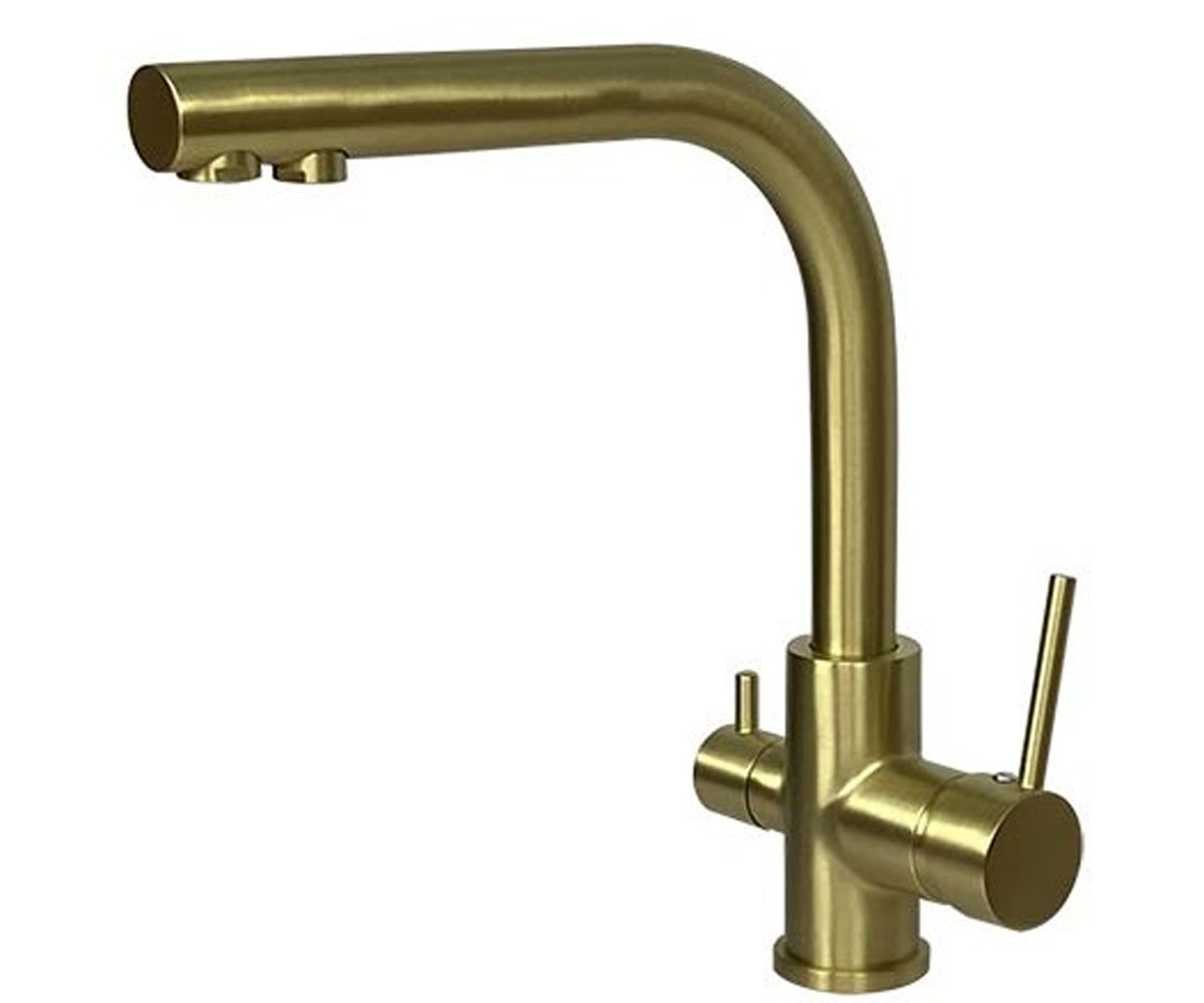 Змішувач на 2 води AQUA SANITA AKVADUO 2663 L G GOLD 2663 L G GOLD