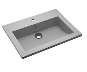 Умивальник накладний 60 см AQUA SANITA  BQA-60-220