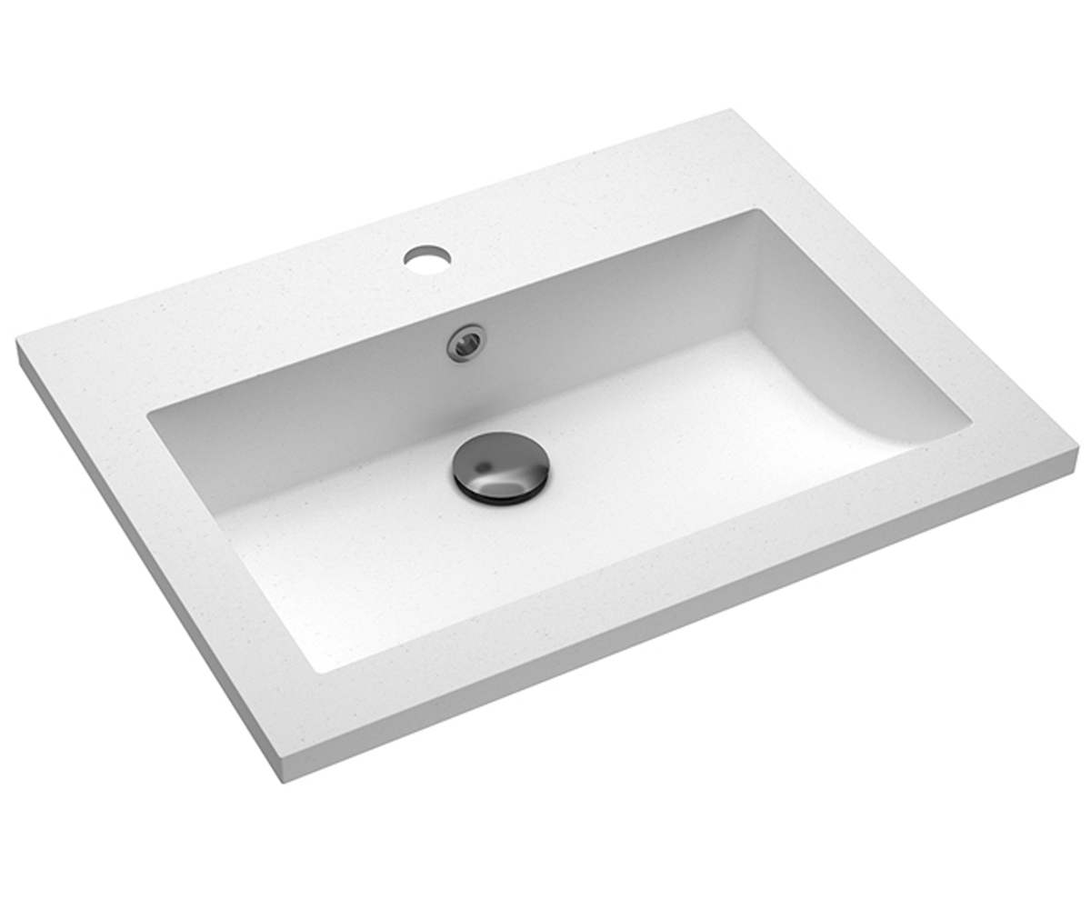 Умивальник накладний 60 см AQUA SANITA  BQA-60-710 BQA-60-710