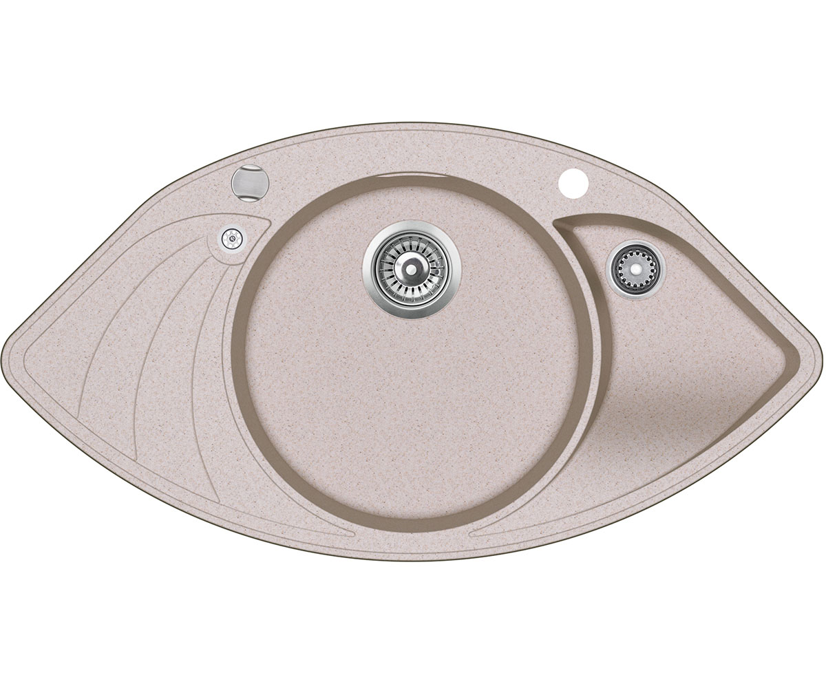 Кухонна мийка AQUA SANITA PAPILLON SCP-151W-110 SCP-151W-110