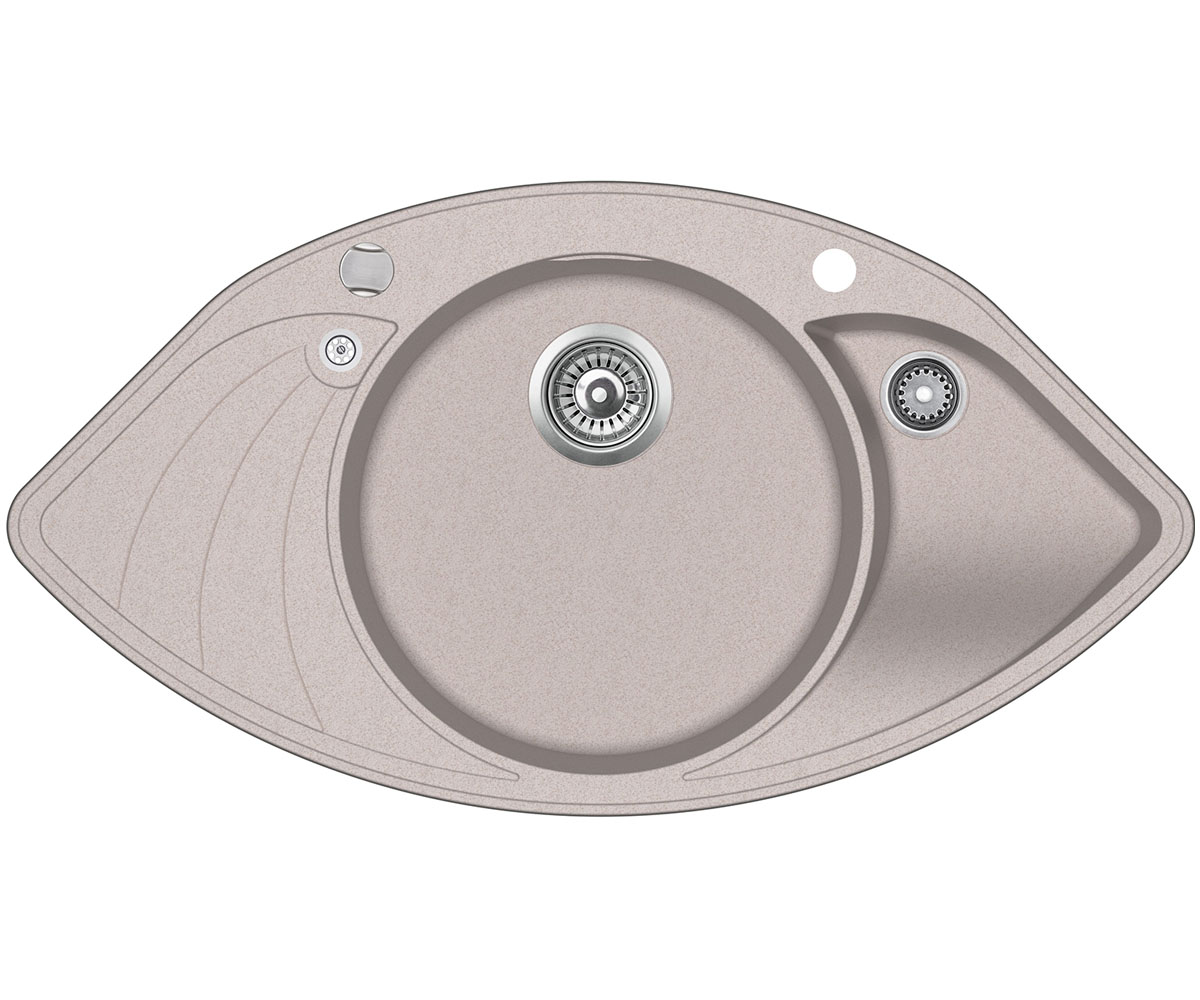 Кухонна мийка AQUA SANITA PAPILLON SCP-151W-112 SCP-151W-112