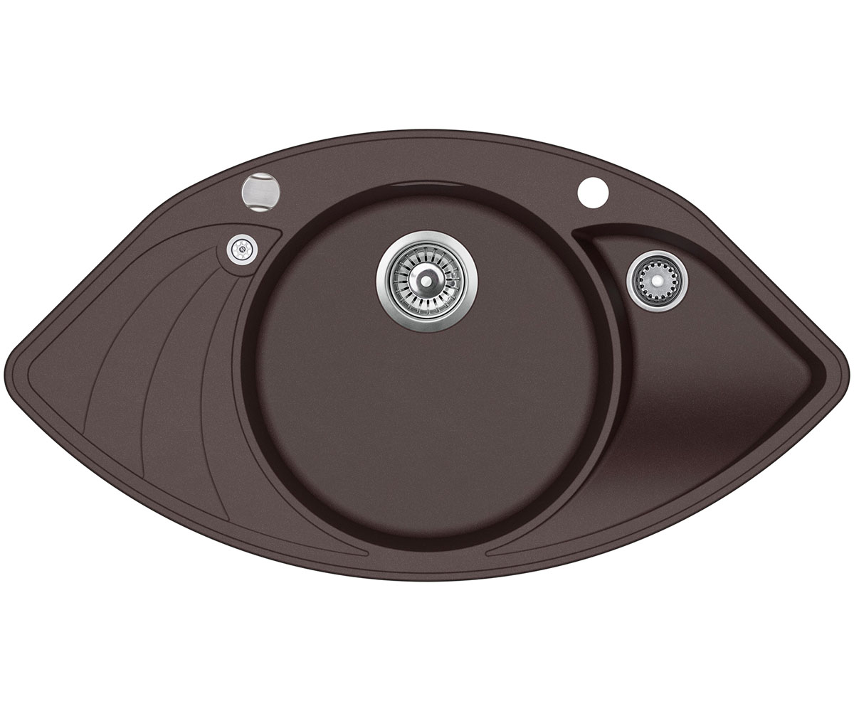 Кухонна мийка AQUA SANITA PAPILLON SCP-151W-120 SCP-151W-120