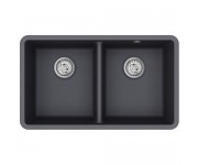 Гранітна мийка на дві чаші AQUA SANITA ARCA SQA-200W-222