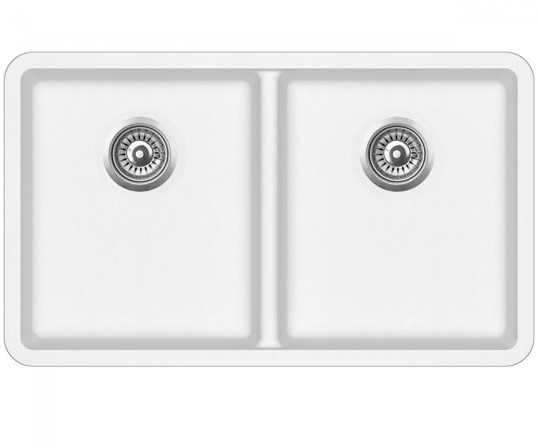 Гранітна мийка на дві чаші AQUA SANITA ARCA SQA-200W-710 SQA-200W-710