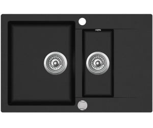 Кухонна полуторна мийка AQUA SANITA CUBA SQC-151AW-601