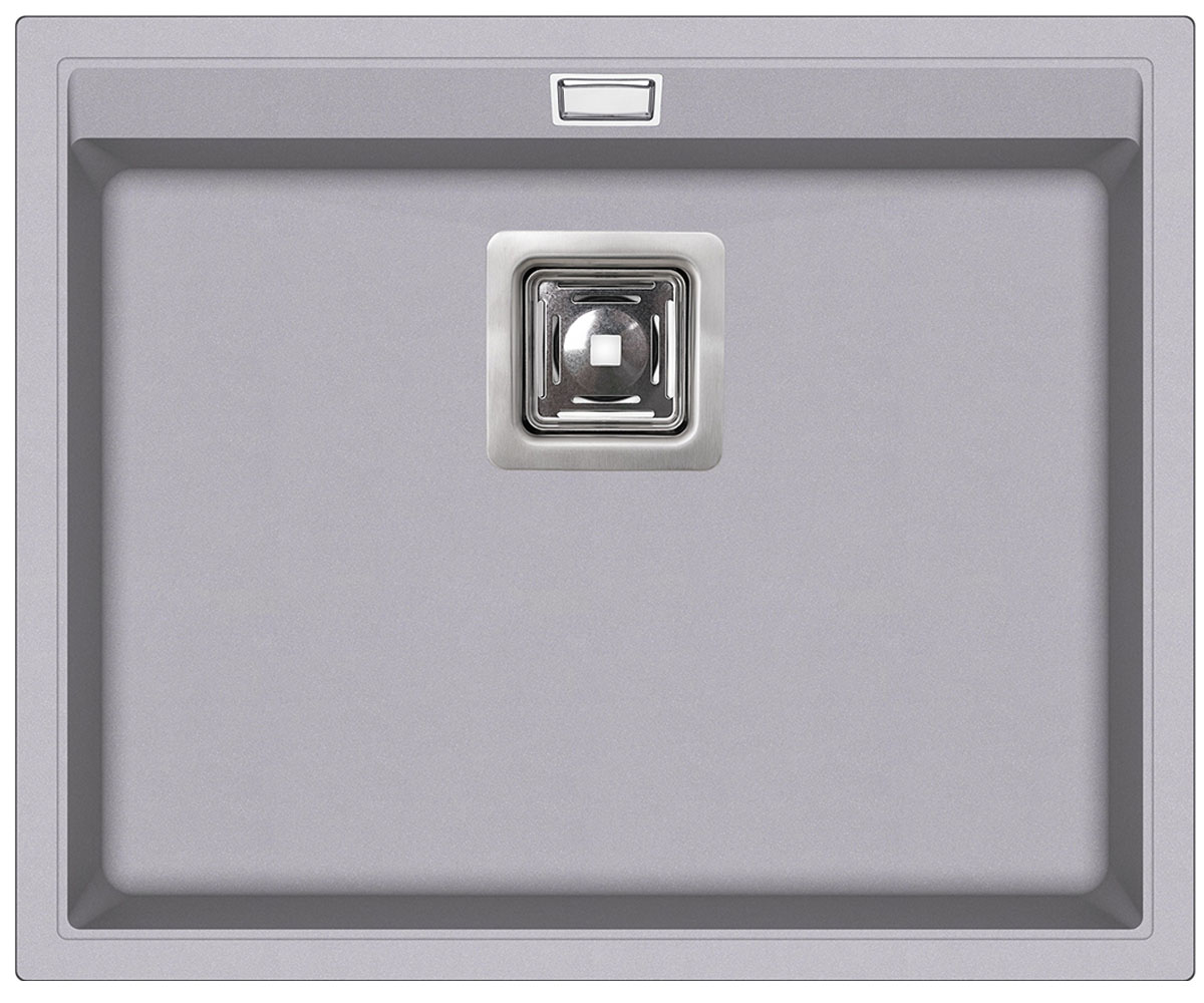 Гранітна прямокутна мийка AQUA SANITA DELICIA SQD-100W-202 SQD-100W-202