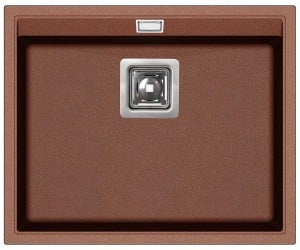 Гранітна прямокутна мийка AQUA SANITA DELICIA SQD-100W-501