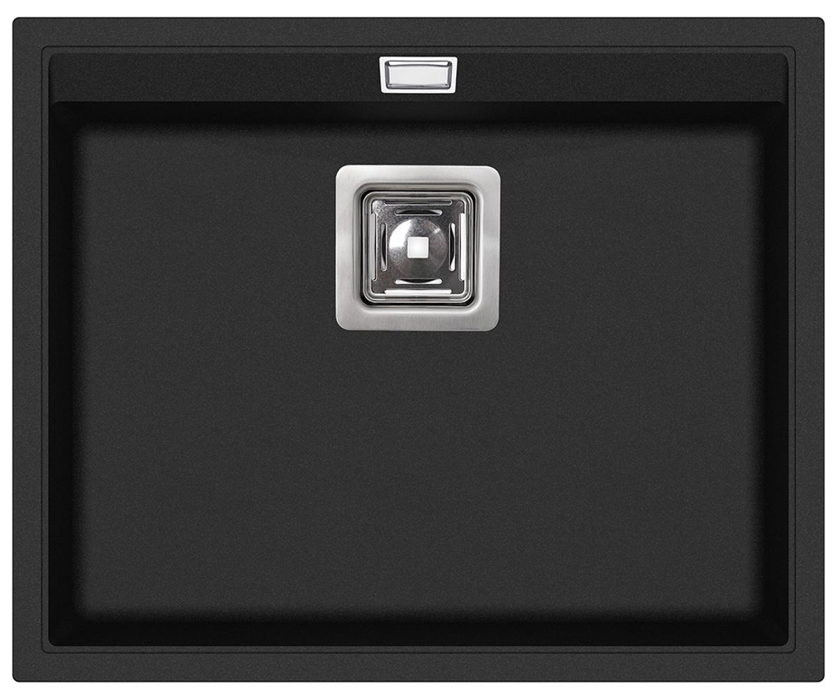 Гранітна прямокутна мийка AQUA SANITA DELICIA SQD-100W-601 SQD-100W-601