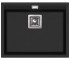 Гранітна прямокутна мийка AQUA SANITA DELICIA SQD-100W-601 SQD-100W-601