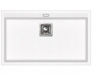 Кухонна мийка з однією чашею AQUA SANITA DELICIA SQD-101W-710