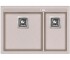 Кухонна полуторна мийка    AQUA SANITA DELICIA SQD-150W-110 SQD-150W-110