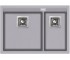 Кухонна полуторна мийка    AQUA SANITA DELICIA SQD-150W-202 SQD-150W-202