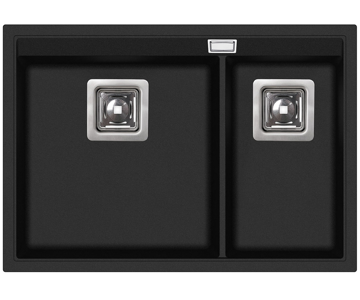 Кухонна полуторна мийка AQUA SANITA DELICIA SQD-150W-601 SQD-150W-601