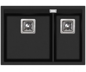 Кухонна полуторна мийка DELICIA SQD-150W-601