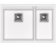 Кухонная полуторная мойка AQUA SANITA DELICIA SQD-150W-710
