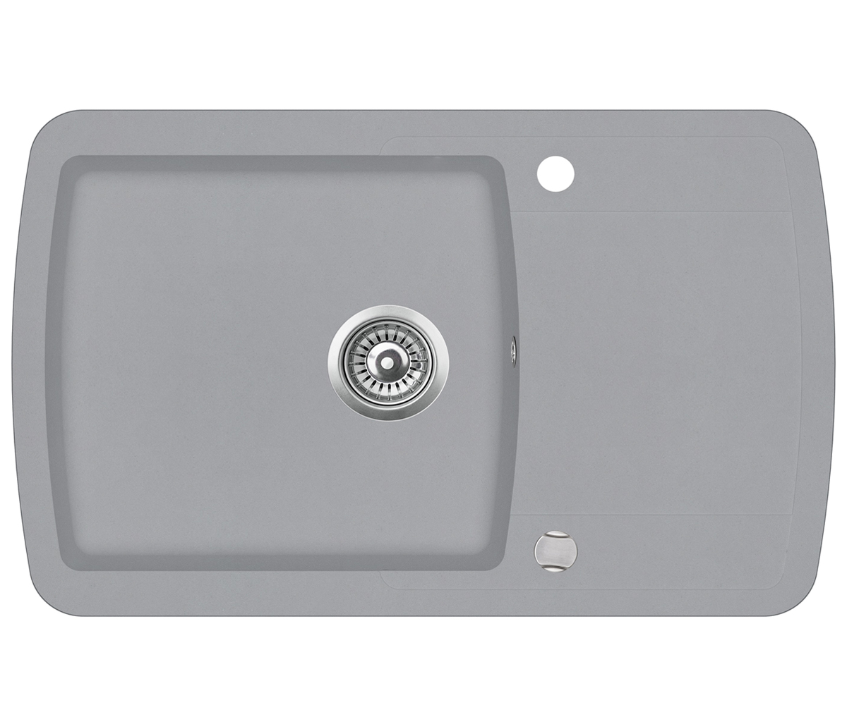 Прямокутна кухонна мийка AQUA SANITA LIRA SQL-101AW-221 SQL-101AW-221