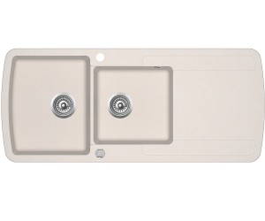 Подвійна гранітна раковина AQUA SANITA LIRA SQL-201AW-111