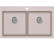 Подвійна гранітна раковина AQUA SANITA MAGNA SQM-200AW-110