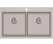 Подвійна гранітна раковина AQUA SANITA MAGNA SQM-200AW-112