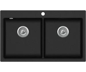 Подвійна гранітна раковина AQUA SANITA MAGNA SQM-200AW-601