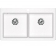 Подвійна гранітна раковина AQUA SANITA MAGNA SQM-200AW-710