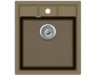Накладна гранітна мийка AQUA SANITA NOVA SQN-100W-301