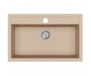 Мийка кухонна 80х50 AQUA SANITA QUADRO SQQ-103W-110