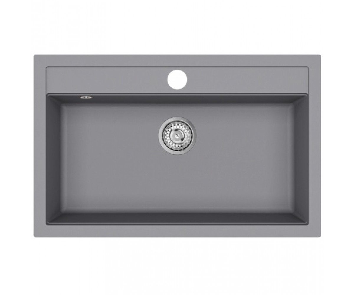 Мийка кухонна 80х50 AQUA SANITA QUADRO SQQ-103W-202 SQQ-103W-202