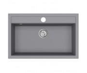 Мийка кухонна 80х50 AQUA SANITA QUADRO SQQ-103W-202