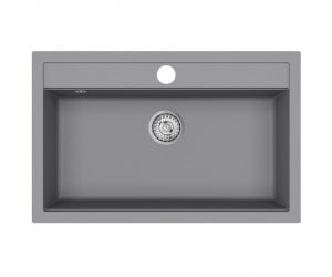 Мийка кухонна 80х50 AQUA SANITA QUADRO SQQ-103W-202