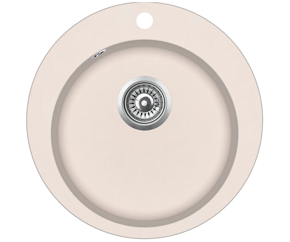 Кругла гранітна раковина AQUA SANITA CLARUS SR-100W-111 SR-100W-111