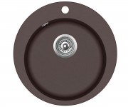 Кругла гранітна раковина AQUA SANITA CLARUS SR-100W-120