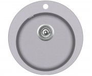Кругла гранітна раковина AQUA SANITA CLARUS SR-100W-202