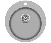 Круглая гранитная мойка AQUA SANITA CLARUS SR-100W-220
