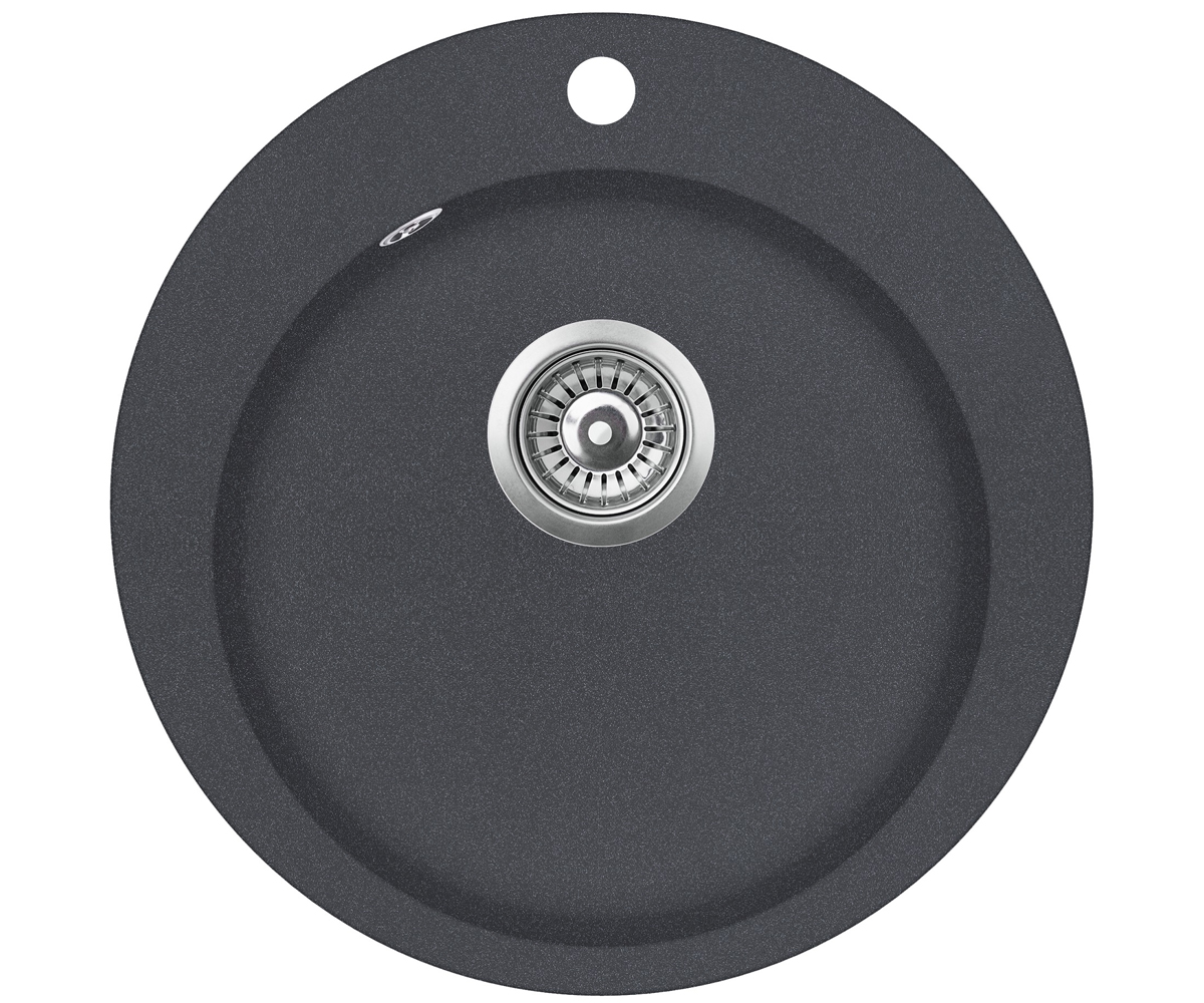 Круглая гранитная мойка AQUA SANITA CLARUS SR-100W-222 SR-100W-222