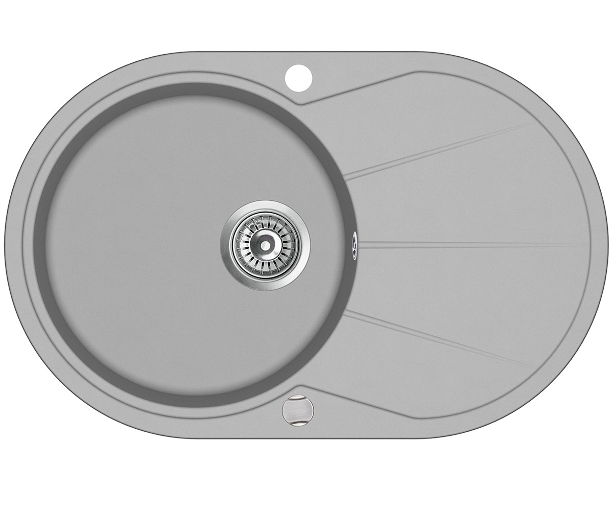 Кругла гранітна мийка AQUA SANITA CLARUS SR-101AW-220 SR-101AW-220