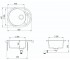 Оборачиваемая мойка с крылом  CLARUS SR-102AW-220:Чертеж 
