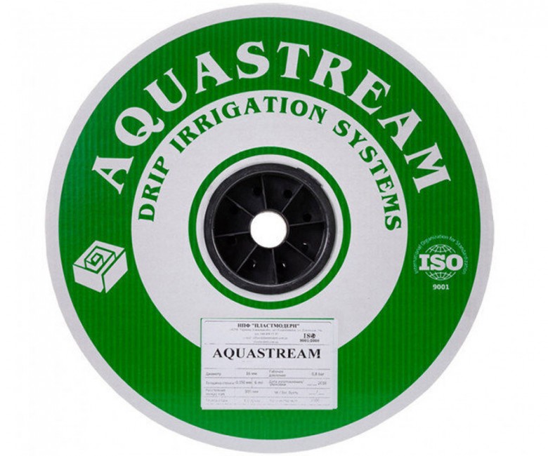 Крапельна стрічка 10 см 2000 м AQUASTREAM  D16-05-100-1-2000 D16-05-100-1-2000